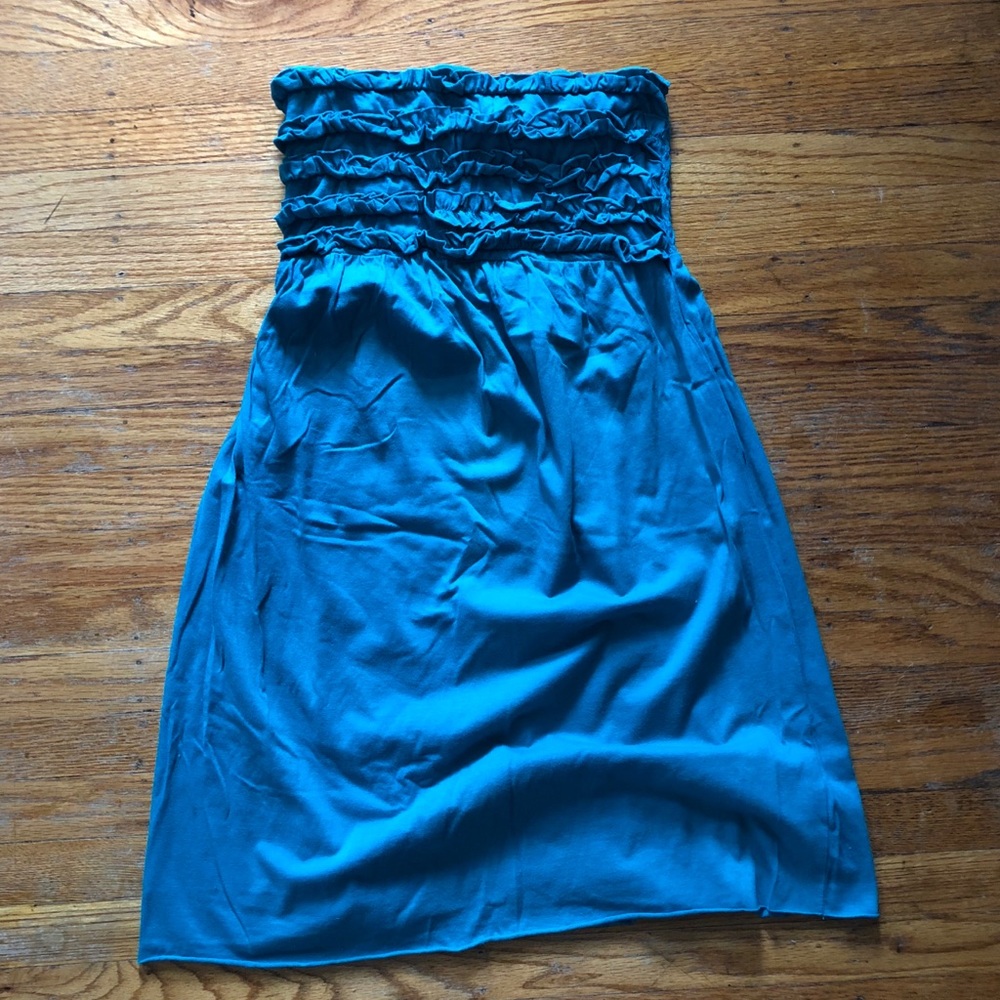 Teal summer dress